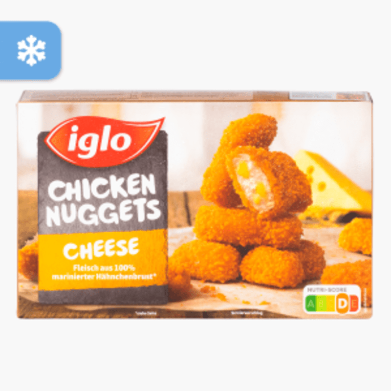 Iglo Chicken Nuggets Cheese 250g