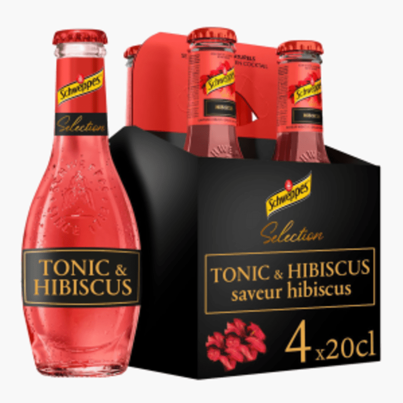 Schweppes - Tonic & Hibiscus (4x20cl)