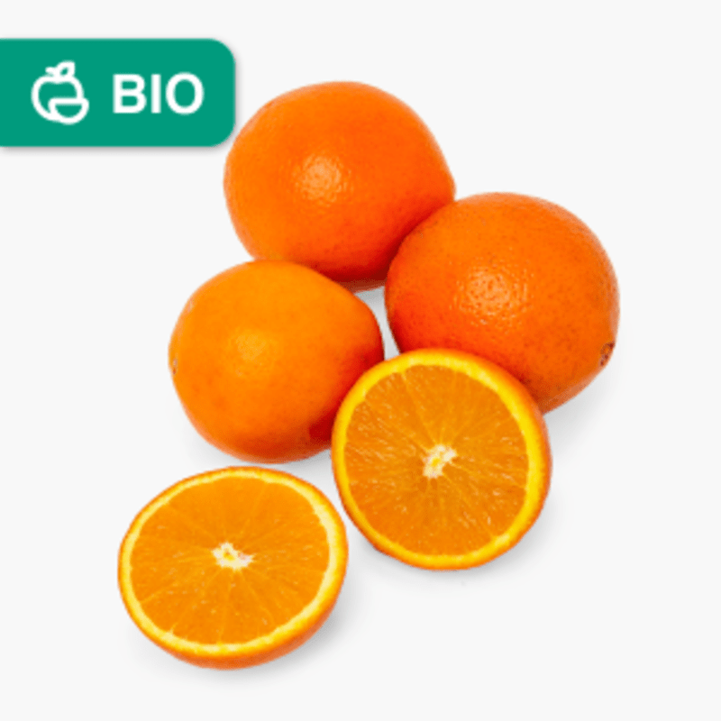 Oranges bio - 4 pce (Maroc)