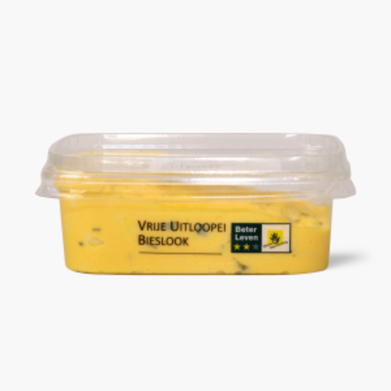 Ei-bieslooksalade vrije uitloop 150g