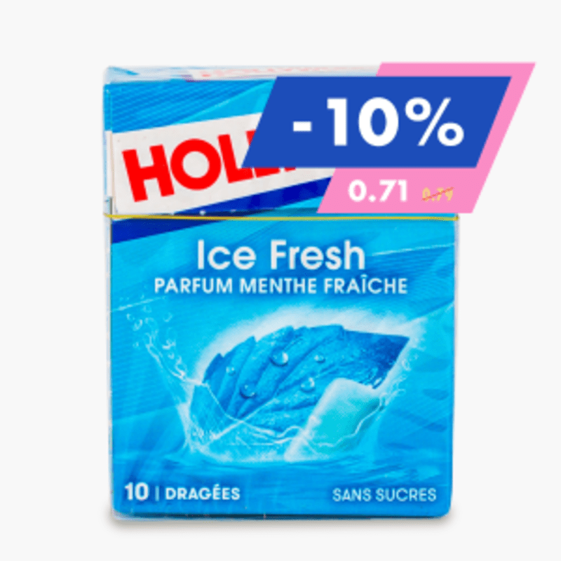 Hollywood - Chewing gums Ice fresh (x10)