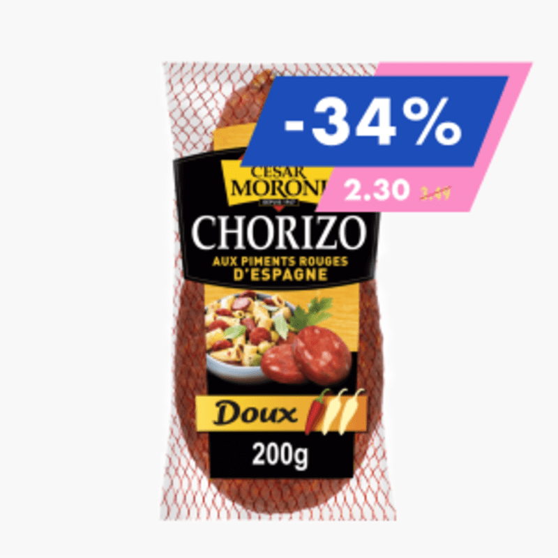 Chorizo doux - Cesar Moroni (200g)