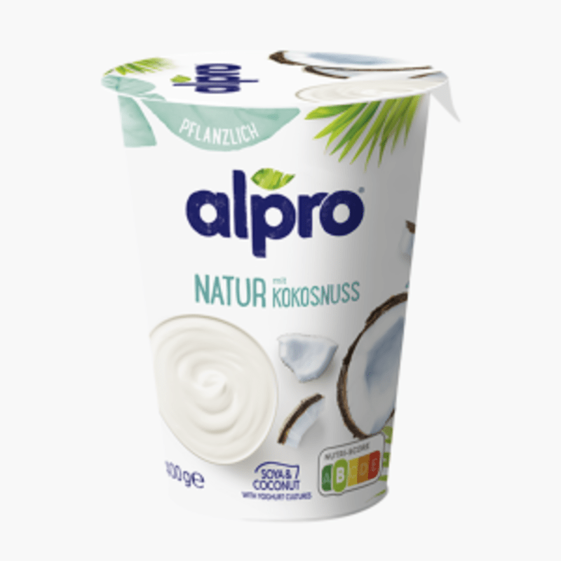 Alpro Soja Joghurtalternative Natur Kokos 400g