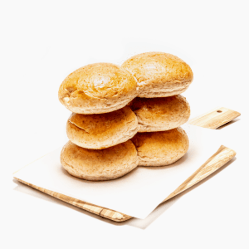 De Stadsbakkerij Volkoren bollen 6st