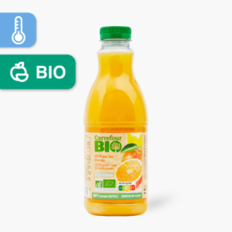 Carrefour - Jus Orange avec pulpe (90cl)