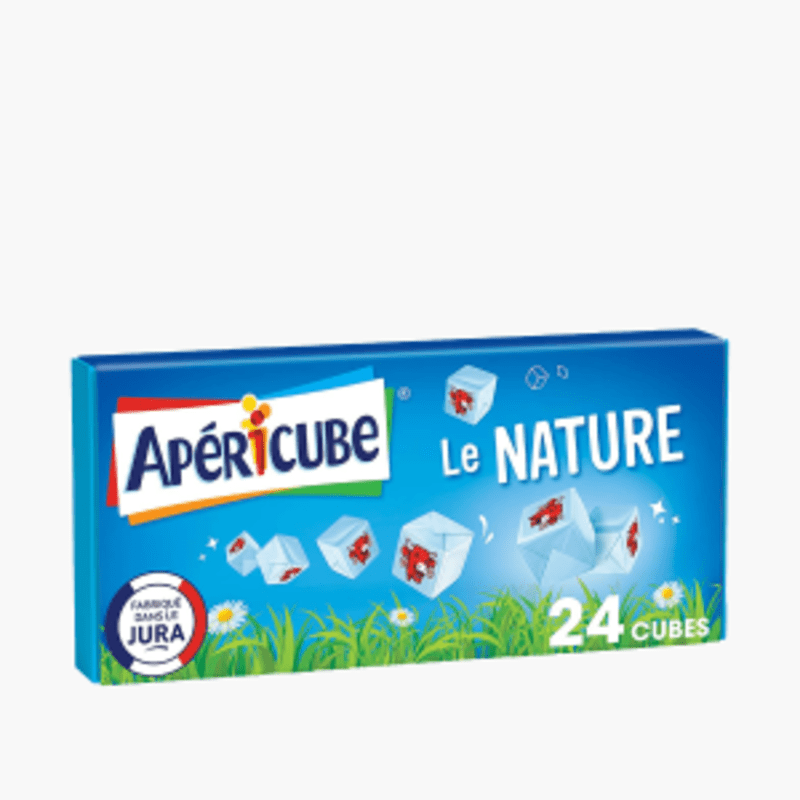 Apéricube - 24 cubes Saveur Nature (125g)