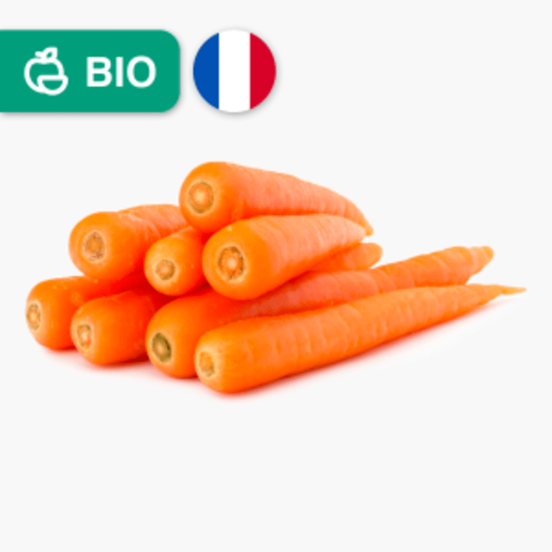 Carottes bio - 1 kg (France)