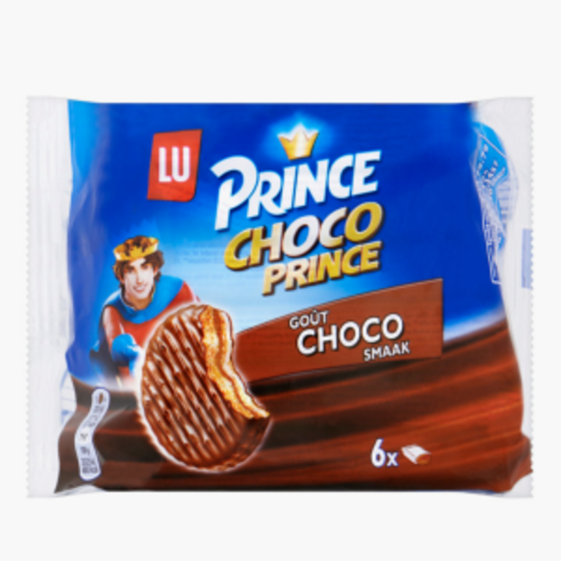 LU Prince Choco Prince Chocolade Koekjes 6 x 28,5g