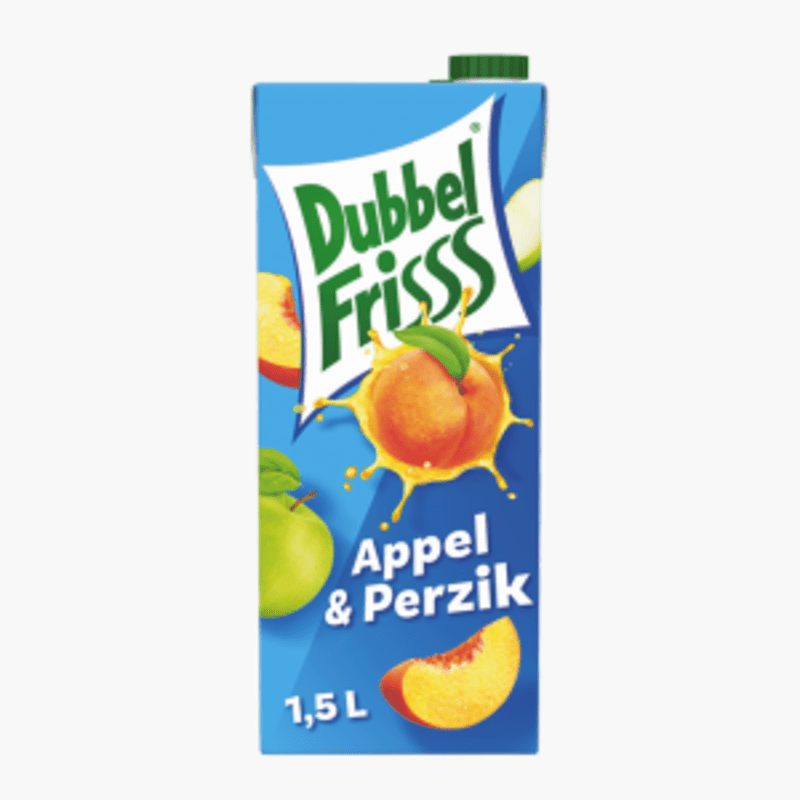 Dubbel Frisss Appel Perzik 1.5L