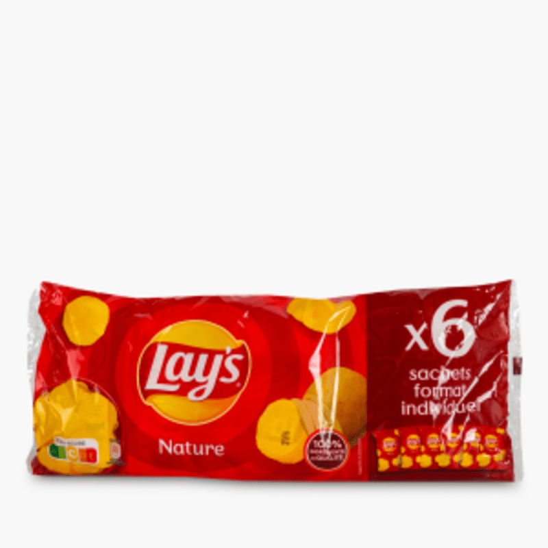 Lay's - Chips nature (6x25g)