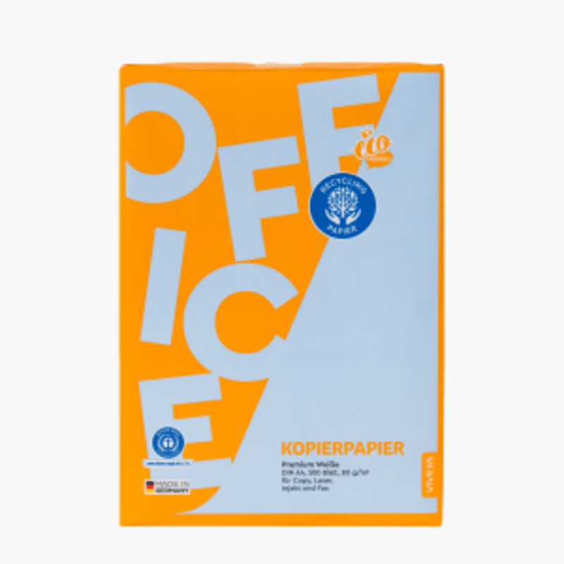 Vivess Kopierpapier A4, 500 Blatt, 80g/m², weiß