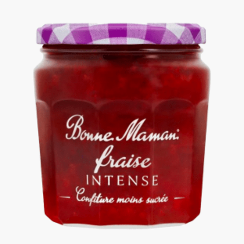 Bonne Maman - Fraise intense, confiture moins sucrée (335g)