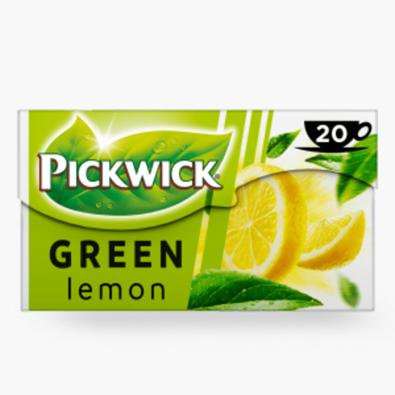 Pickwick Green Tea Lemon 20 St.