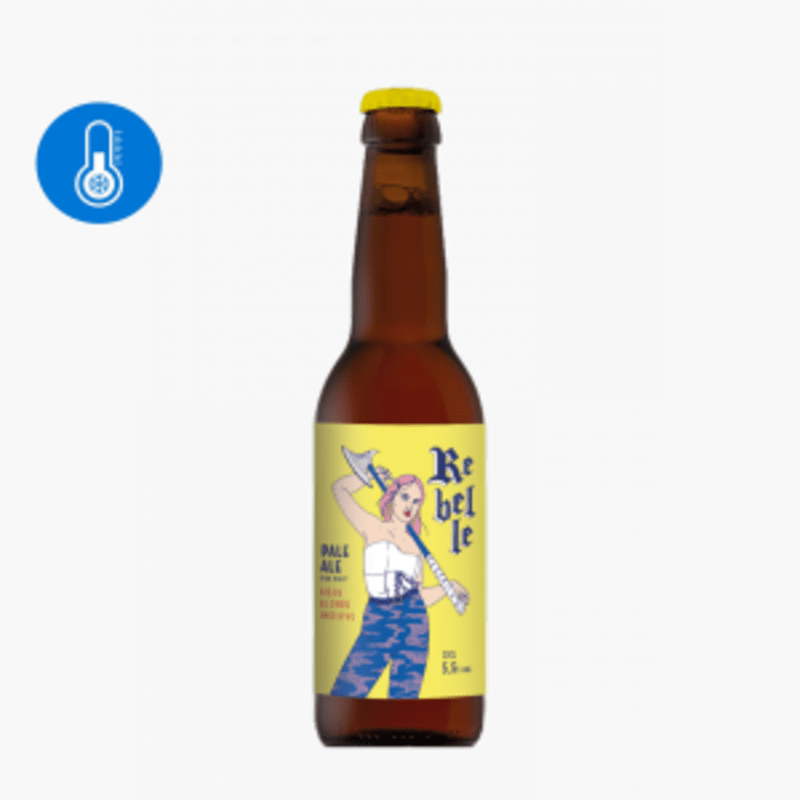 Rebelle - Bière blonde 5,5% (33cl)