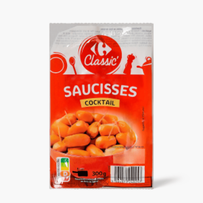 Saucisses Cocktail - Carrefour (300g)