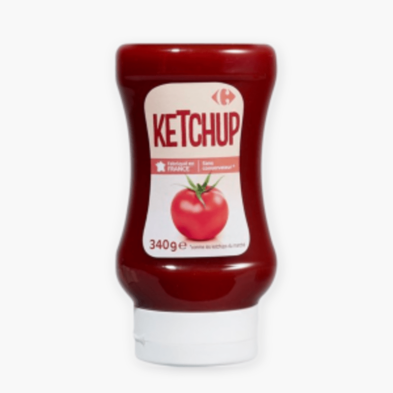 Ketchup sans conservateur Carrefour (340g)