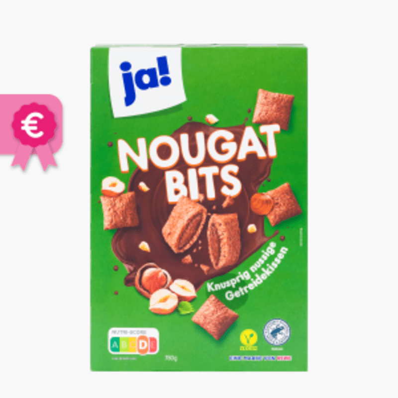 Ja! Nougat-Bits 750g