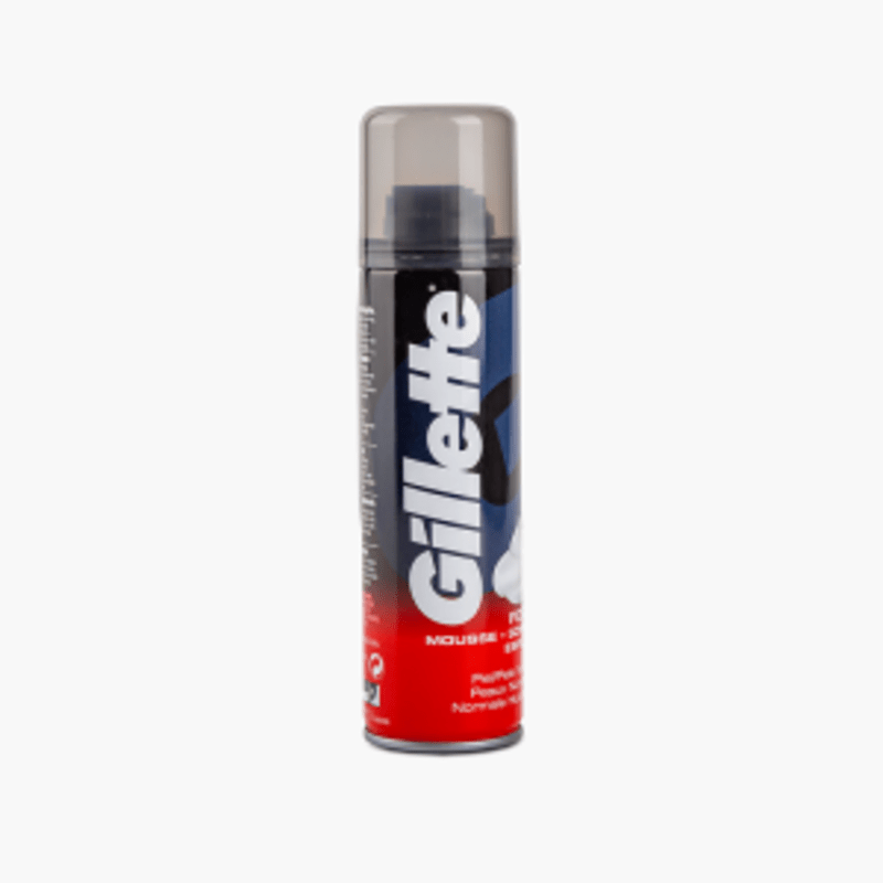 Gillette - Mousse à raser peaux normales - 200 mL