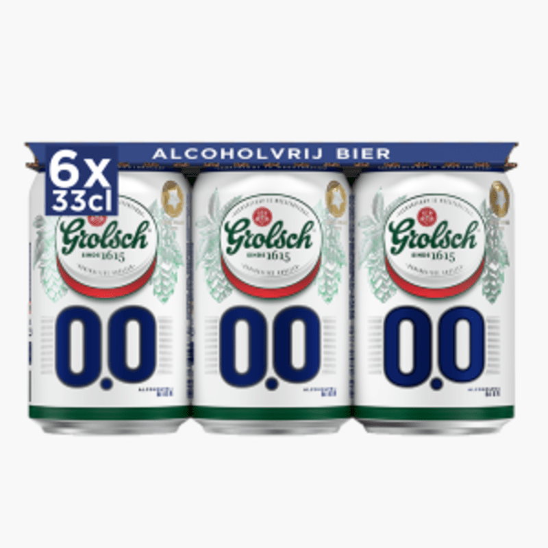 Grolsch 0.0% 6-pack 33cl [Non Deposit]