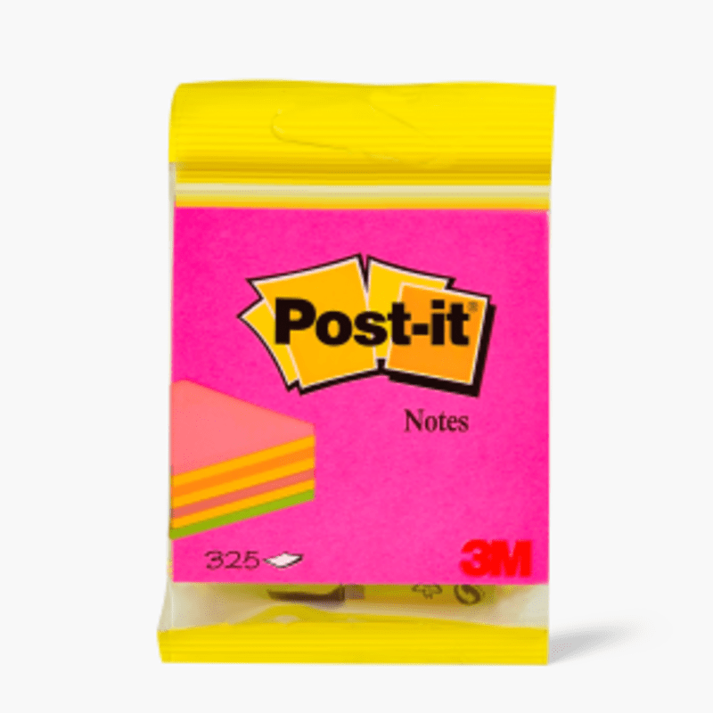 Bloc notes Post-It en cube (1pce)