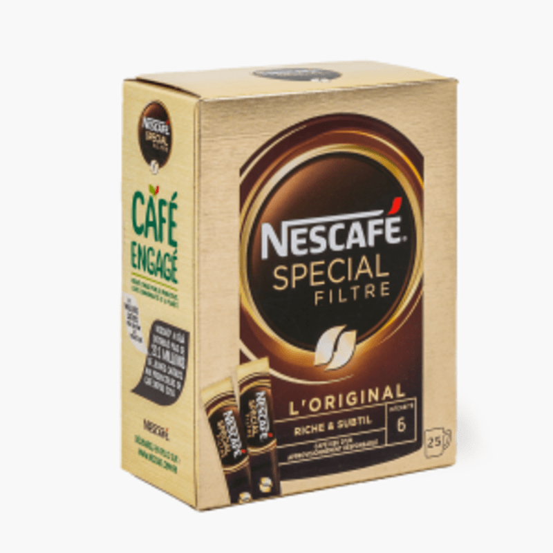 Nescafe - Café soluble spécial filtre x25 (50g)