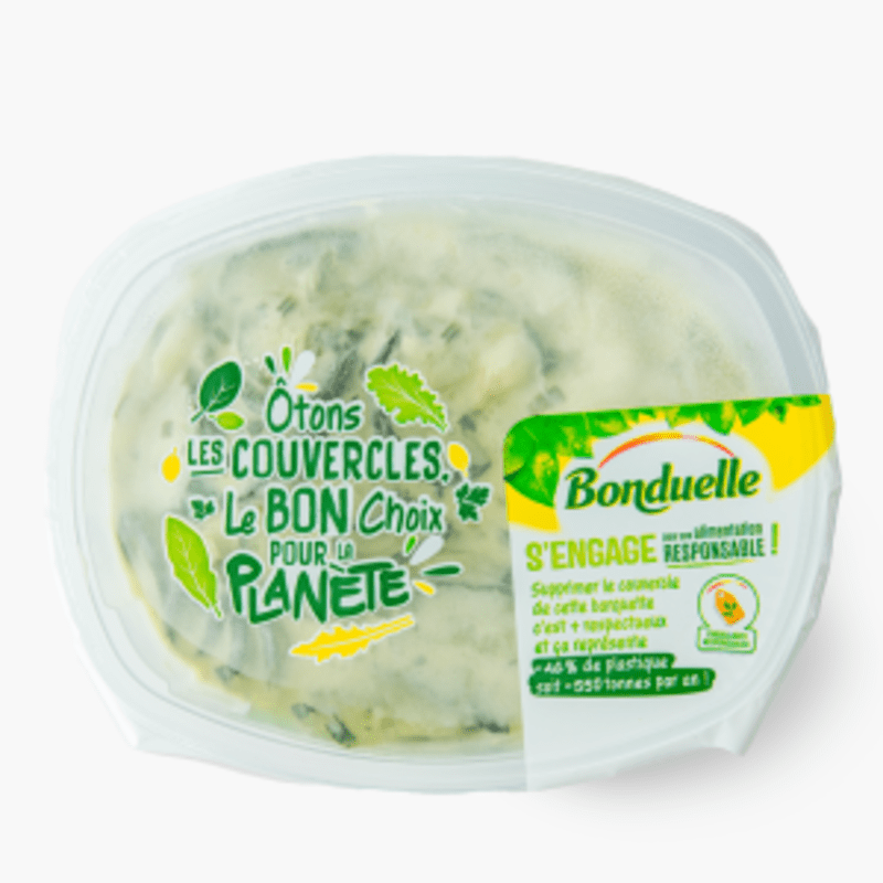 Bonduelle - Salade de concombres au fromage blanc et ciboulette (300g)