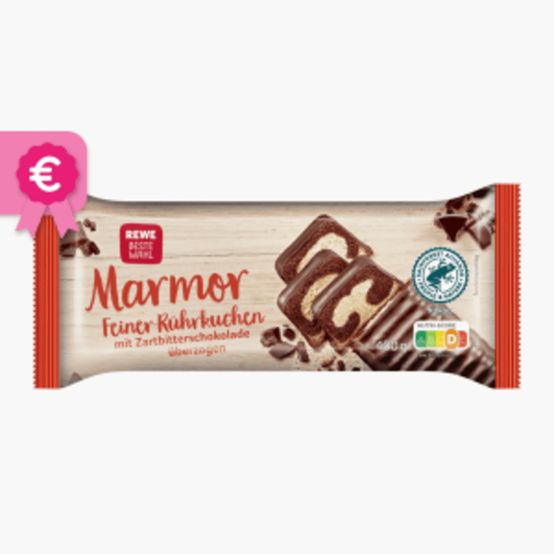 Rewe Beste Wahl Marmor Kuchen 400g