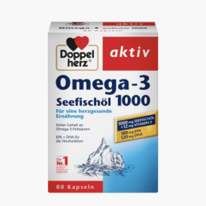 Doppelherz Omega-3 Seefischöl 80 Stk.