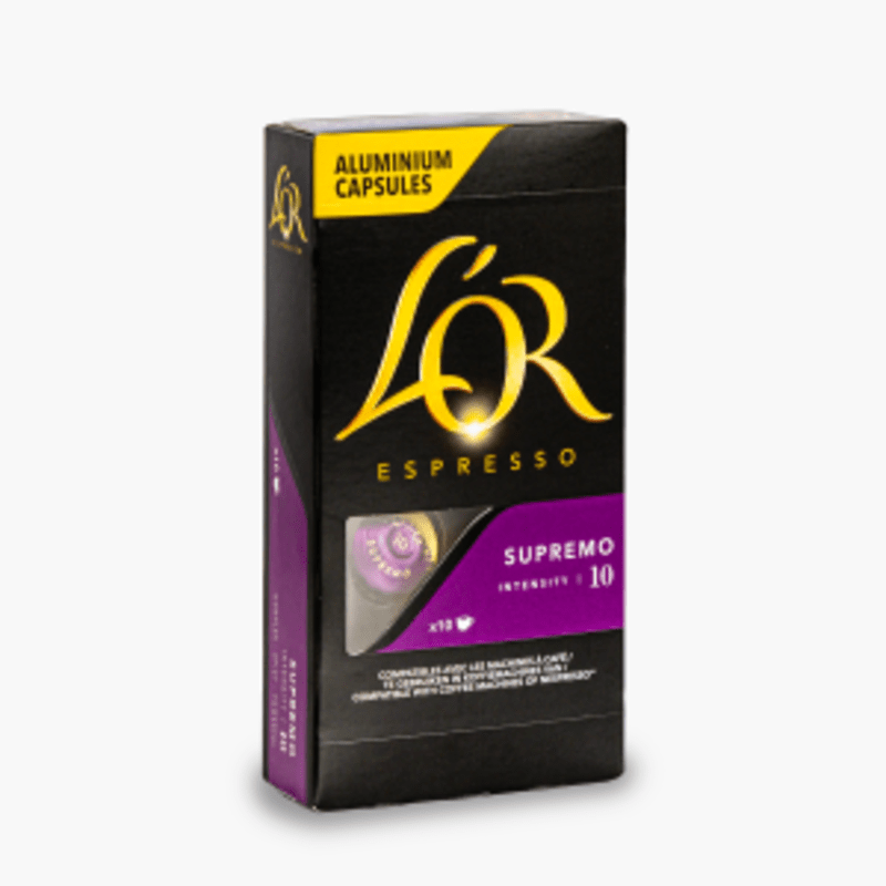 L'Or - Capsules supremo intensité 10 x10 (52g)