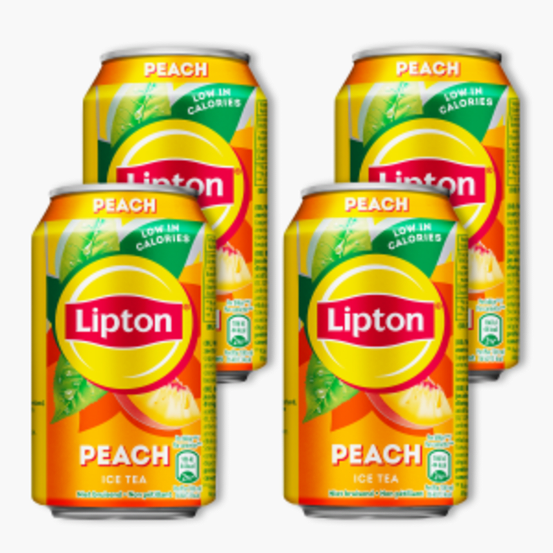 Lipton Ice Tea Peach 33cl 4x