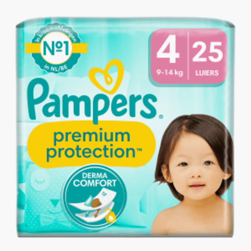 Pampers Premium Protection Luiers Maat 4 25st