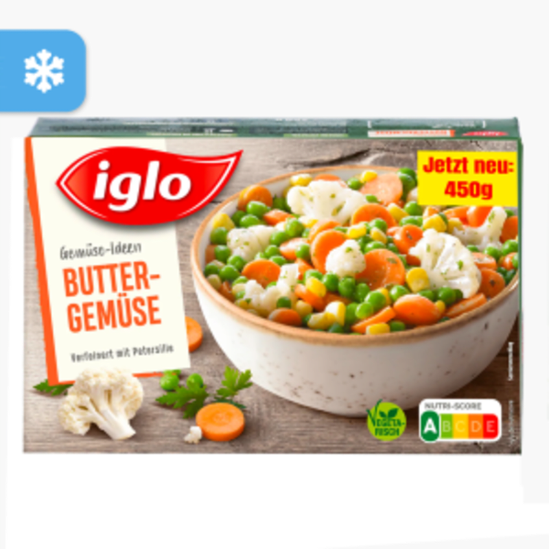 Iglo Gemüse-Ideen Buttergemüse 450g
