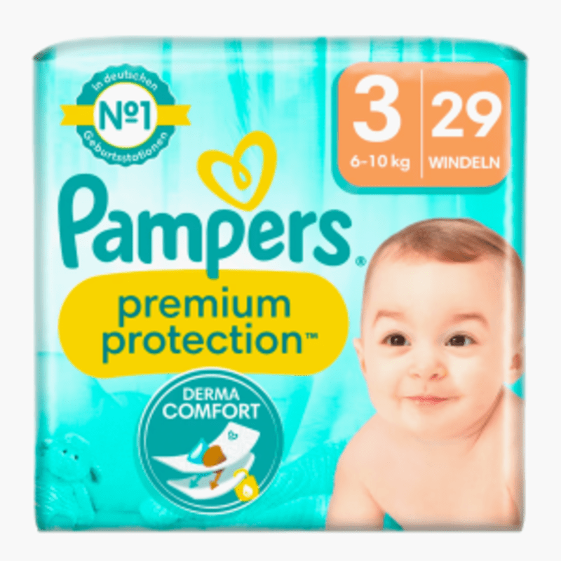 Pampers Premium Protection Luiers Maat 3 29st.