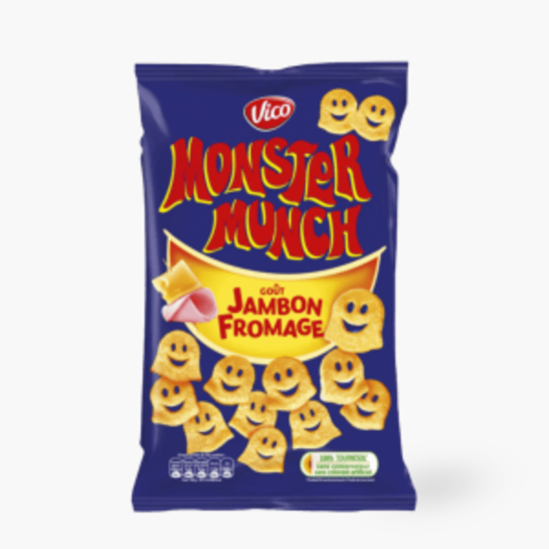 Vico - Monster Munch Jambon & Fromage (85g)