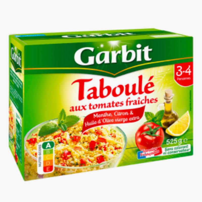 Garbit - Taboulé aux tomates fraîches (525g)