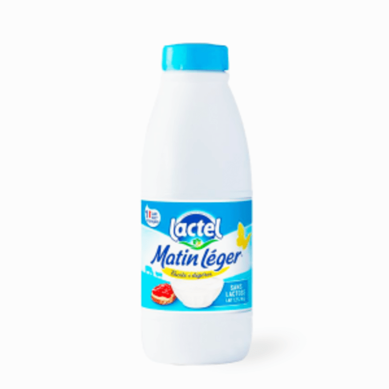 Lait sans lactose 1,2% M.G - Lactel Matin Léger (1l)