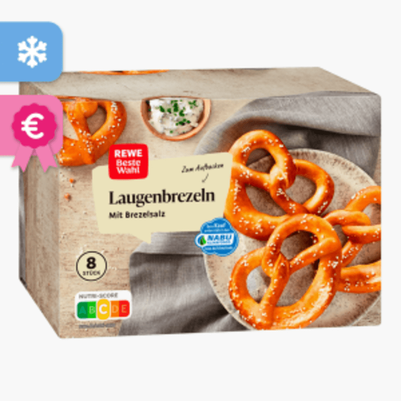 Rewe Beste Wahl Laugenbrezeln 770g