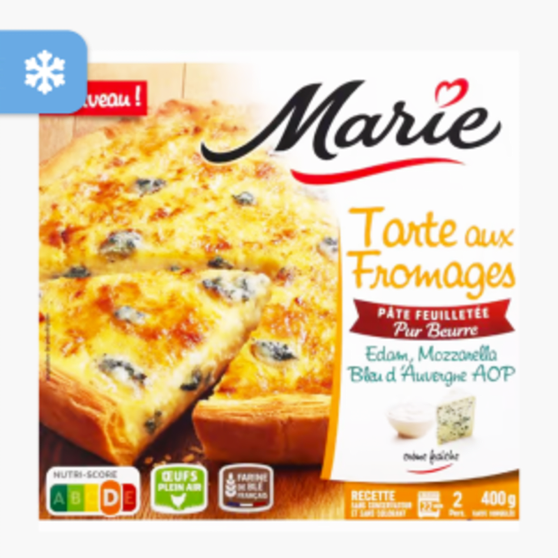 Marie - Tarte aux fromages (400g)