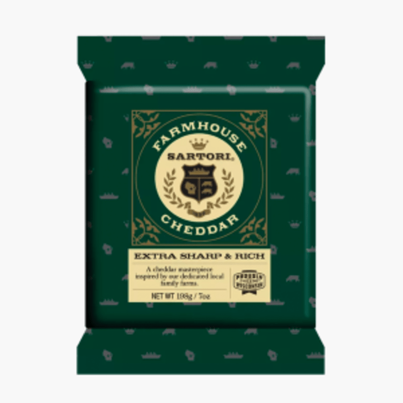 Sartori Cheddar Farmhouse 50% 198g