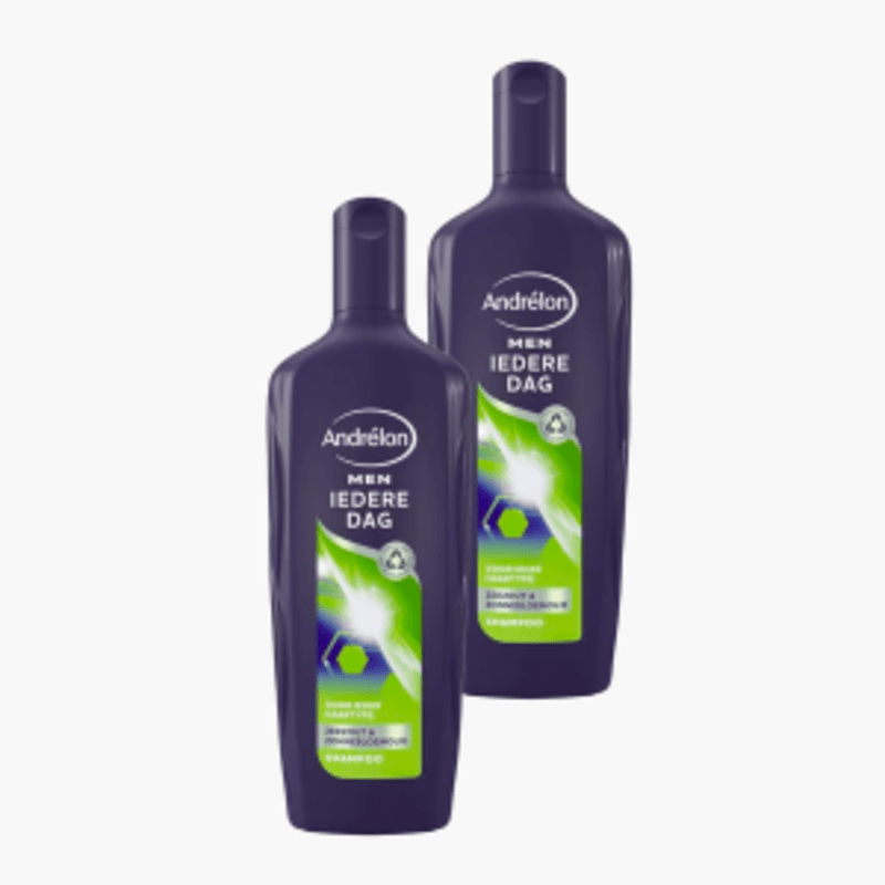 Andrelon Shampoo ieder dag men 300ml 2x