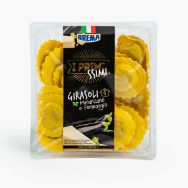 Brema - Ravioli Aubergines (4 personnes 500g)