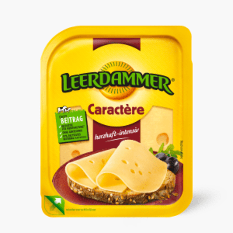 Leerdammer Caractere Scheiben 125g