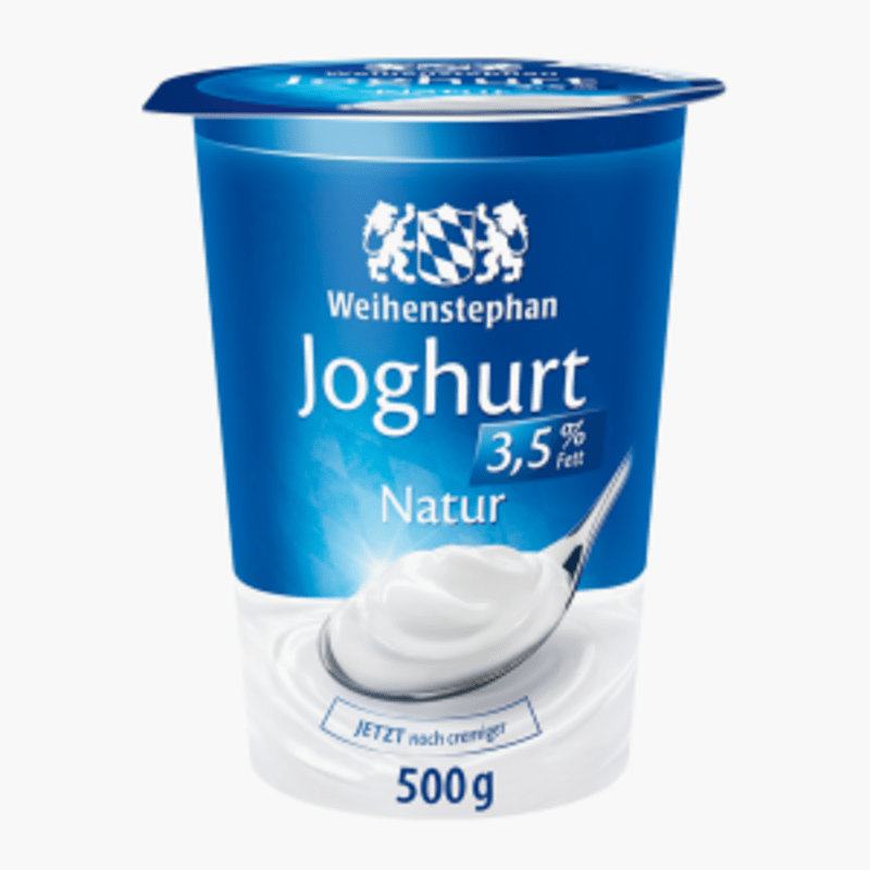 Weihenstephan Joghurt Mild 3,5% Fett. 500g