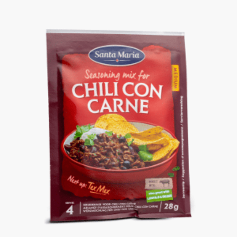 Santa Maria Chili Con Carne Seas Mix Original 28g