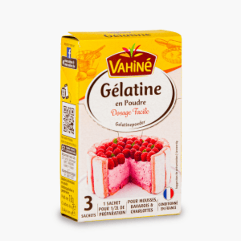 Vahiné - Gélatine alimentaire en poudre (6g)