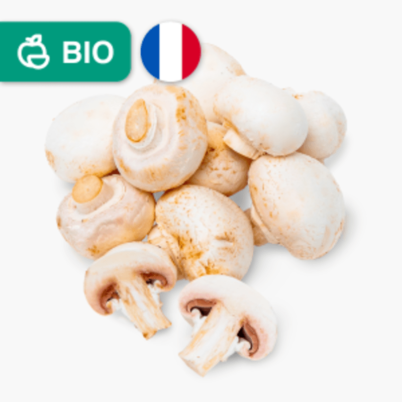 Champignons de paris bio - 200 g (France)