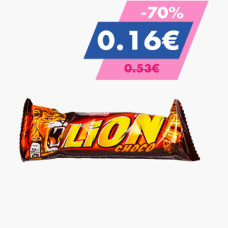 Nestlé - Barre chocolatée Lion (42g)