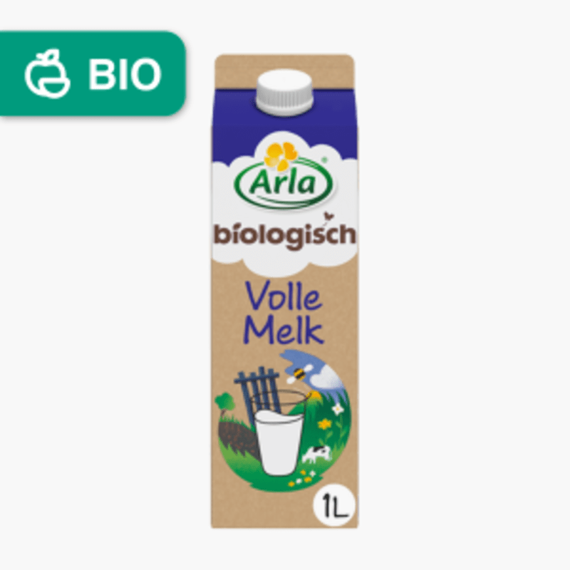 Arla Biologisch volle melk 1l