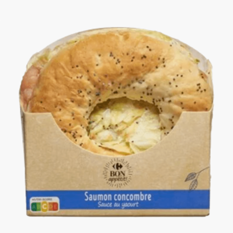 Carrefour - Bagel saumon concombre (145g)