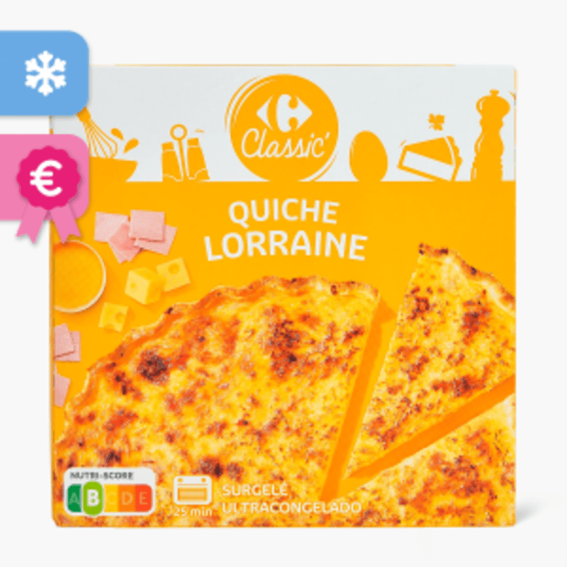 Carrefour - Quiche lorraine (400g)